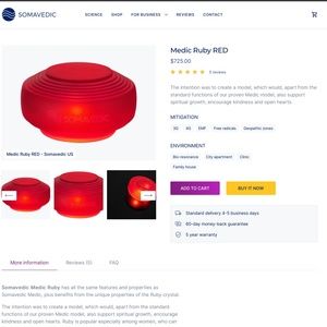 Somavedic - The Ultimate EMF mitigation device